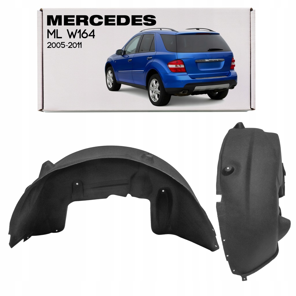 Купити Mercedes ml w164 2005-2011 тканинний підкрилок задні ліва a1648840522