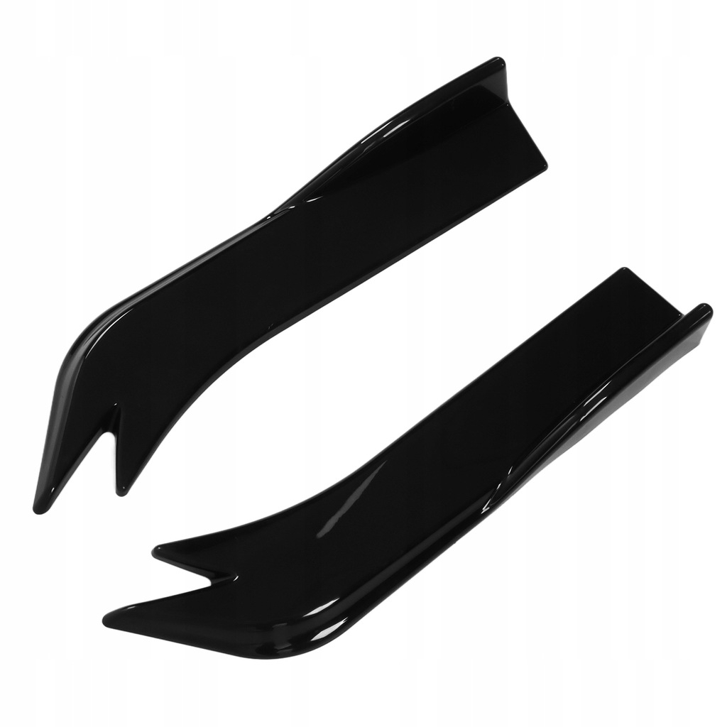 фото №15, 2 szt. автомобильный универсальный диффузор заднего бампера сплиттер jo