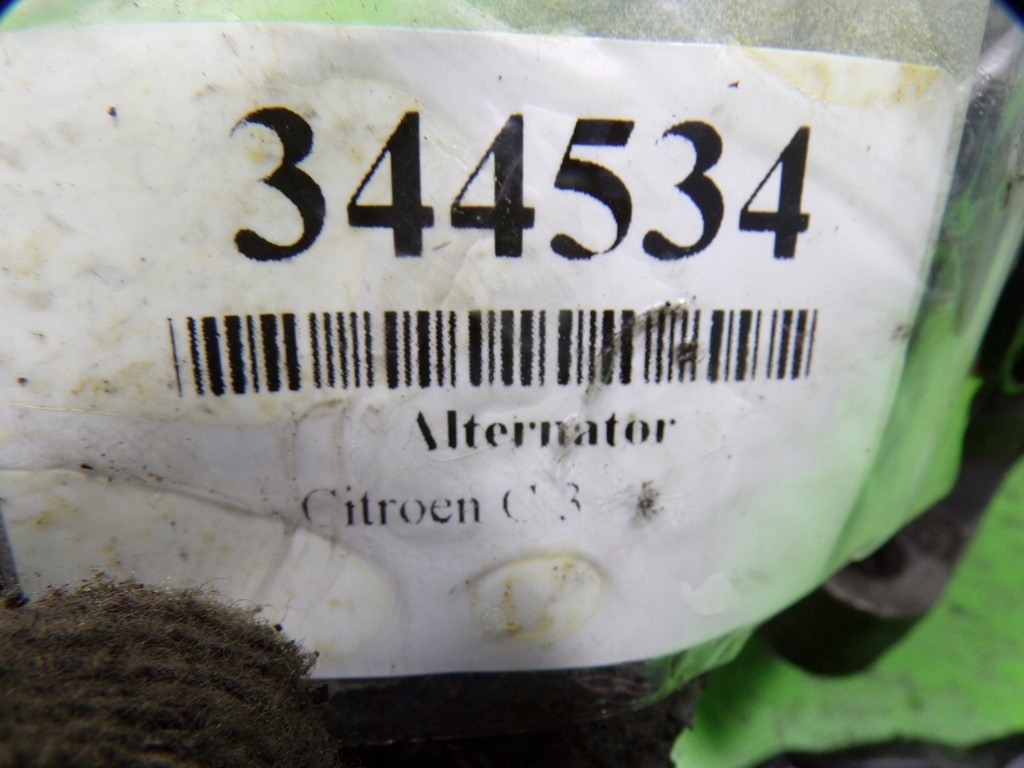 фото №7, Citroen c3 1.6 hdi генератор 2542228b 9635342080