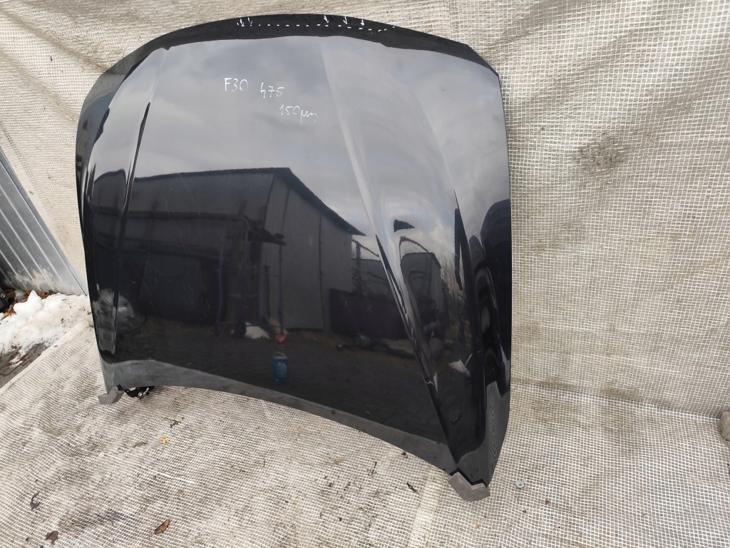 Купити Bmw f30 f31 12-18 капот кришка двигуна чорна 475 чорний  sapphire