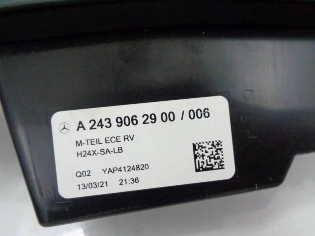 фото №5, Mercedes eqa w243 лампа задняя w крышка