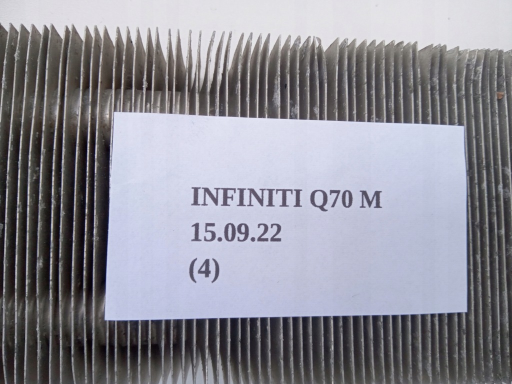 фото №5, Радіатор оливи підсилювача infiniti q70 m30d 3.0