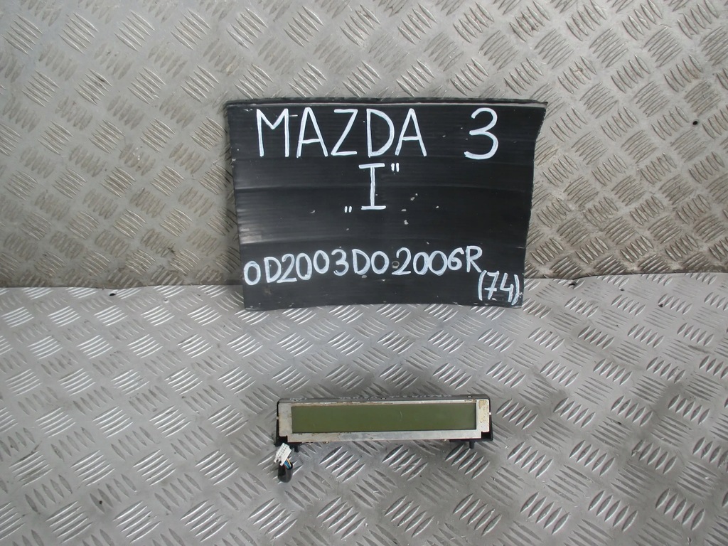 фото №6, Дисплей mazda 3 03-06