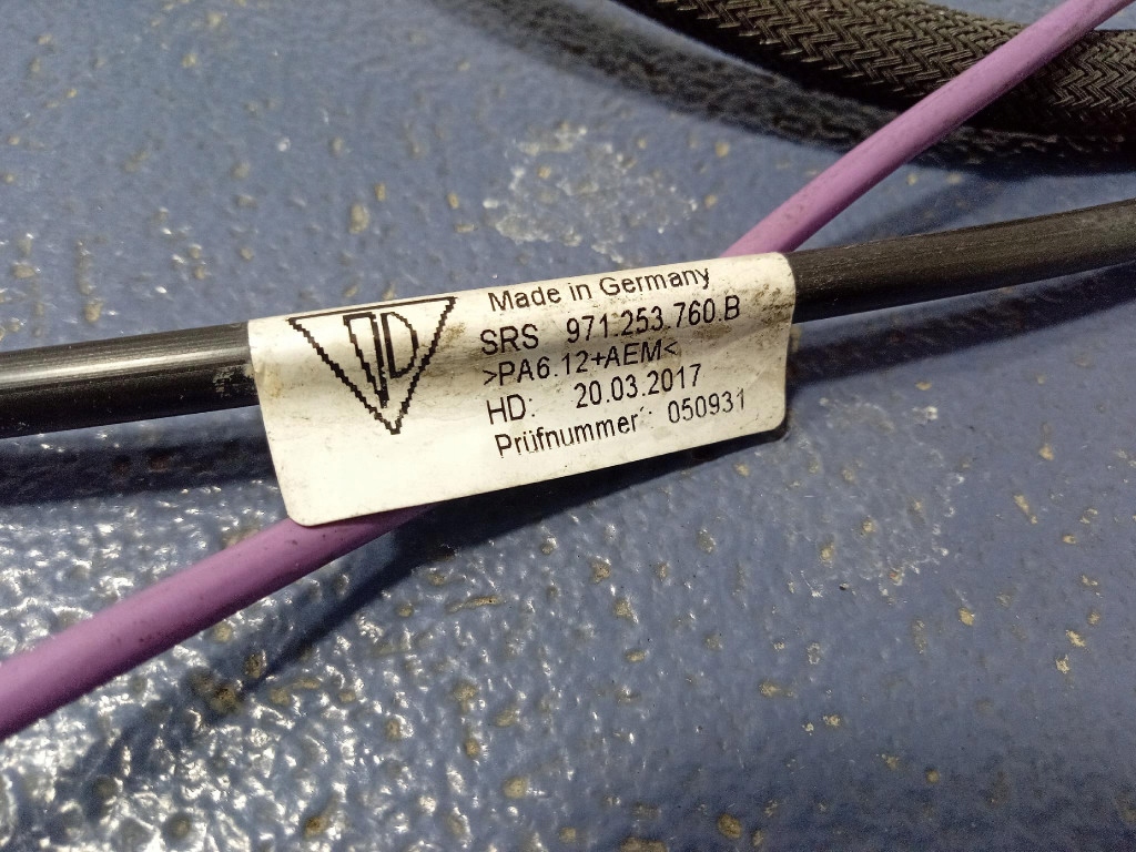 фото №6, Porsche panamera ii 971 шланг кабель плюсовой plus 972971311j