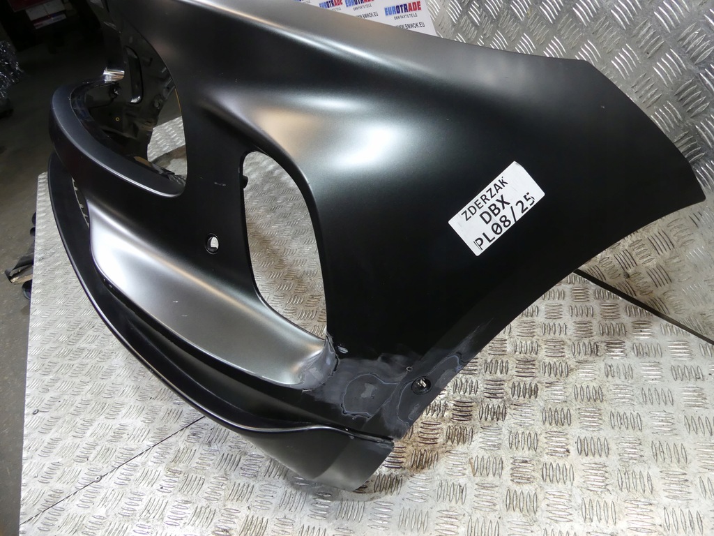 фото №8, Aston martin dbx бампер перед + накладка тонированная зелёный / оригинал