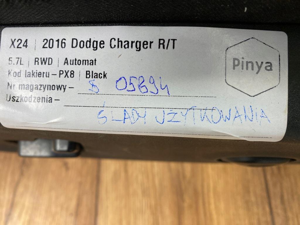 фото №10, Комплект сидінь сидіння заднє сидіння шкіра dodge charger 2015+ usa