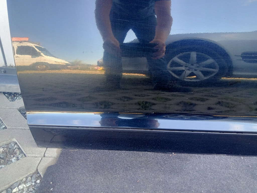 фото №8, Двері лівий перед audi a6 c6 lift чорні ly9b