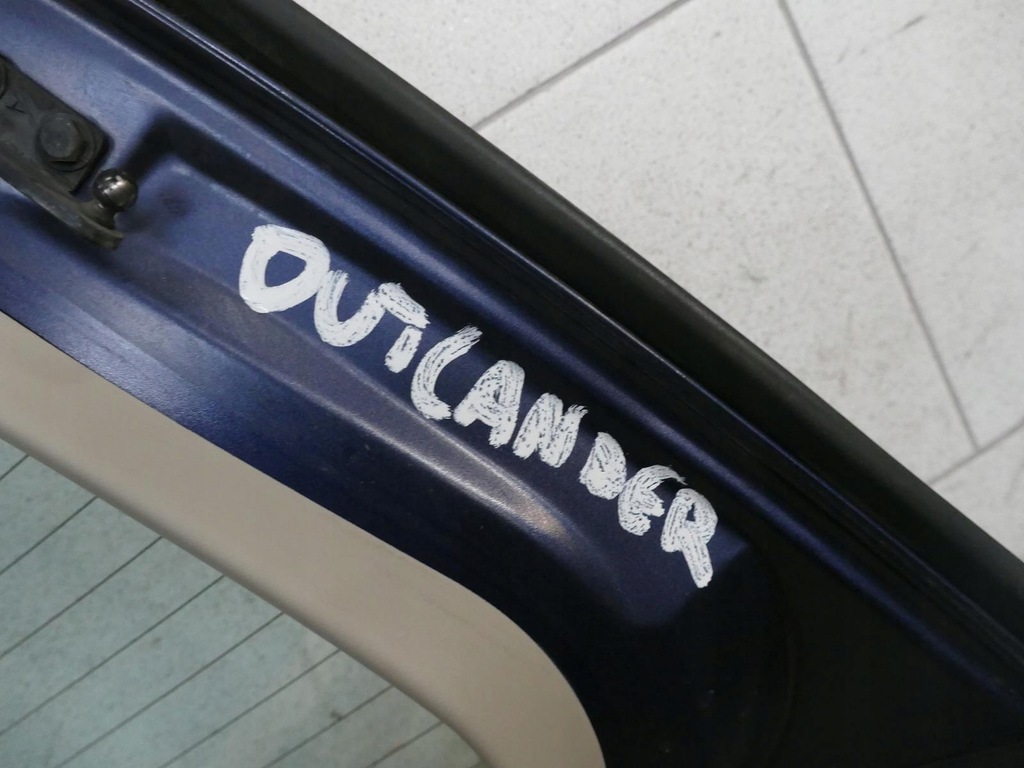 фото №16, Mitsubishi outlander ii крышка багажника багажника стекло лампы задняя задняя niebieska 37e