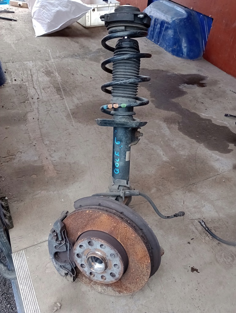 фото №1, Vw golf vi 12r амортизационная стойка 1.4 tsi левая