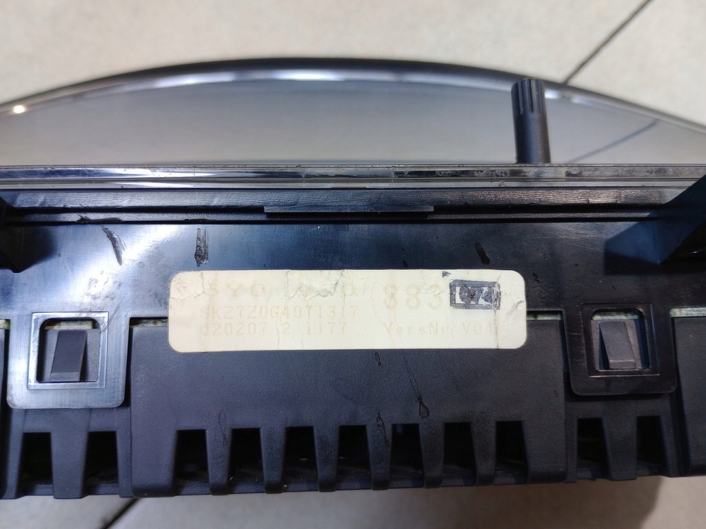 фото №7, Счетчик приборы skoda fabia i 1.4 16v 6y0920883