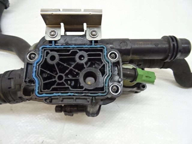 фото №9, Citroen peugeot 1.6 blue hdi корпус термостата 9803549480