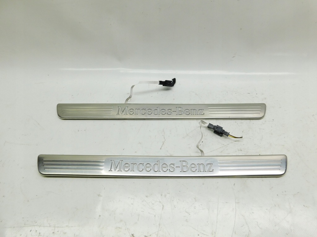 фото №9, Накладки накладки порог левая правая перед mercedes cla w117 c117 b-klasa w246