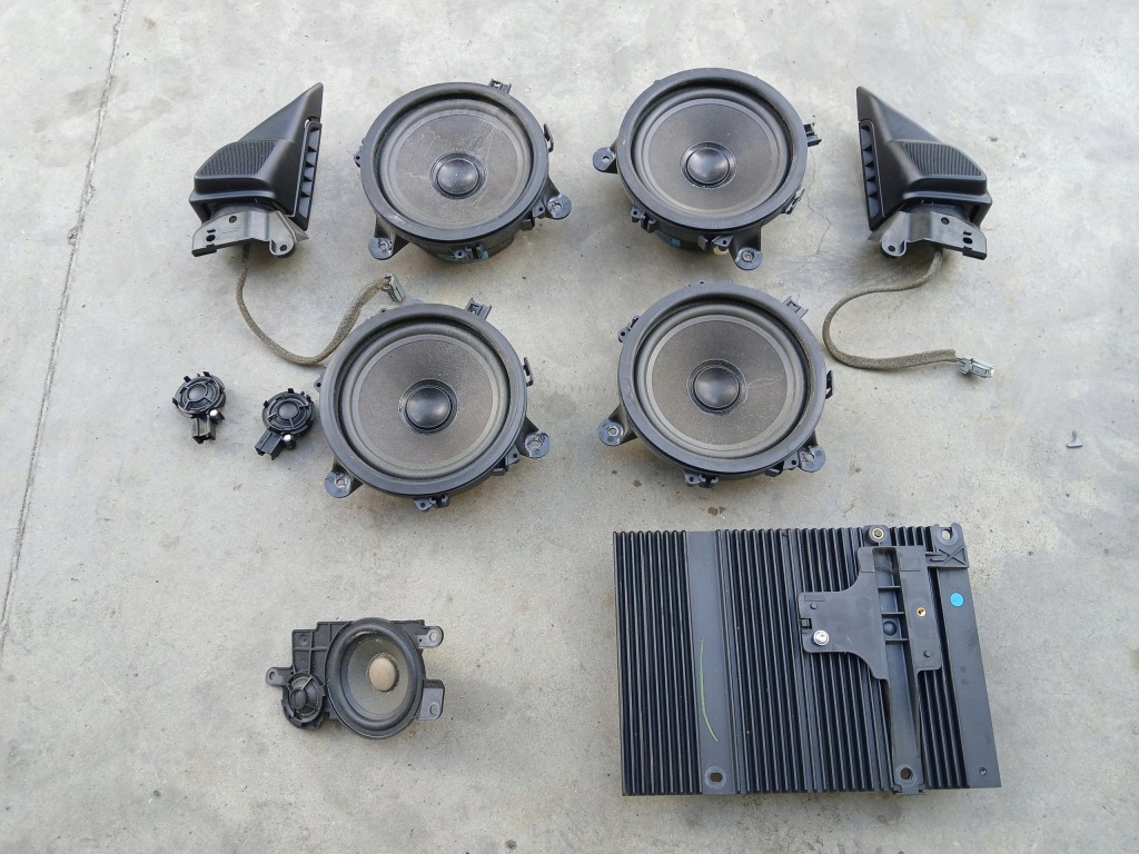 Купити Динаміки niebieskie підсилювач high performance volvo v50 2006