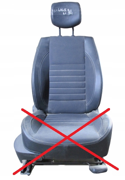 фото №1, Спинка сиденье правый перед renault laguna iii