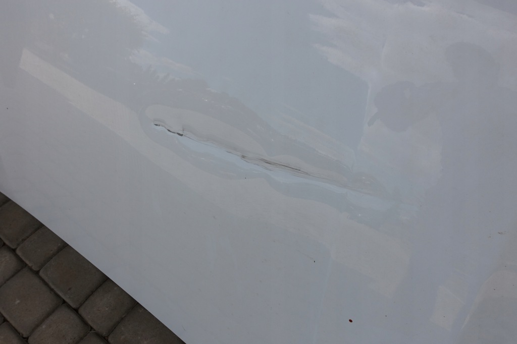 Ford custom mk2 рестайлінг  капот білий оригінал Київ