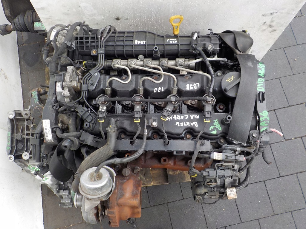 фото №11, Hyundai ix35 carens 13r 1.7 crdi 116km двигатель d4fd kompletny film