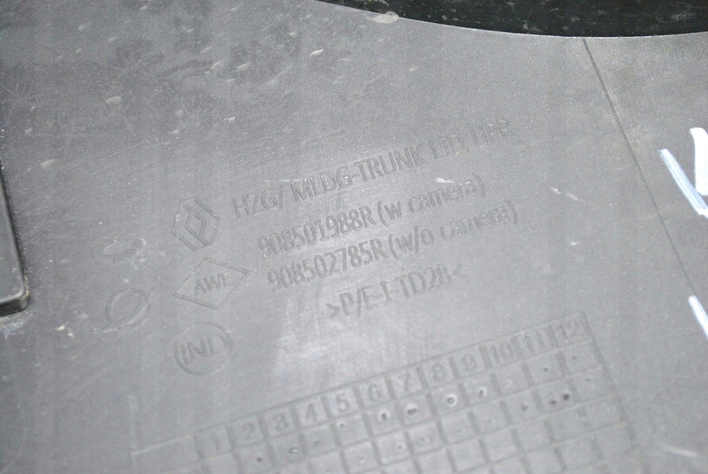 фото №10, Молдинг накладка кришки накладка koleos ii