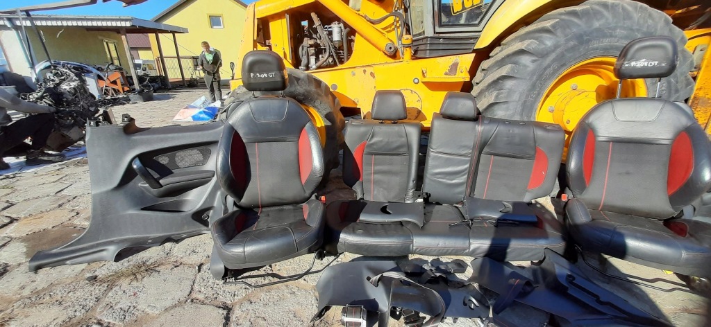 фото №5, Сидіння заднє сидіння шкіра ремені обшивки комплект 208 gti 3d