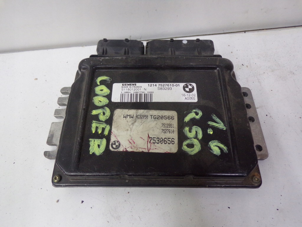 фото №1, Бортовий комп'ютер блок керування двигуна mini r50 s118012001n