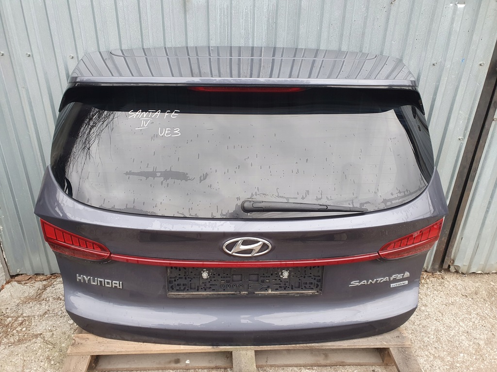 фото №1, Hyundai santa fe iv накладка крышки молдинг отражатель