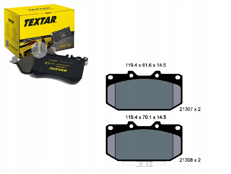 фото №1, Гальмівні колодки ham. subaru impreza 00-