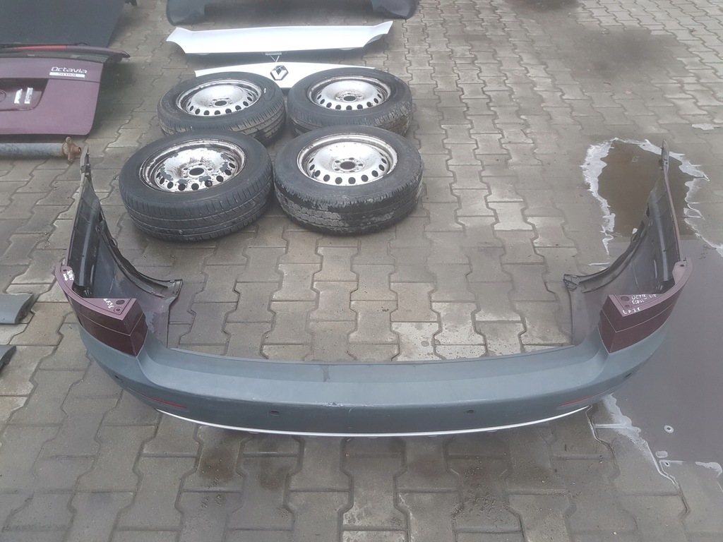 фото №5, Octavia 2 ii lift scout kombi бампер задняя lf3x