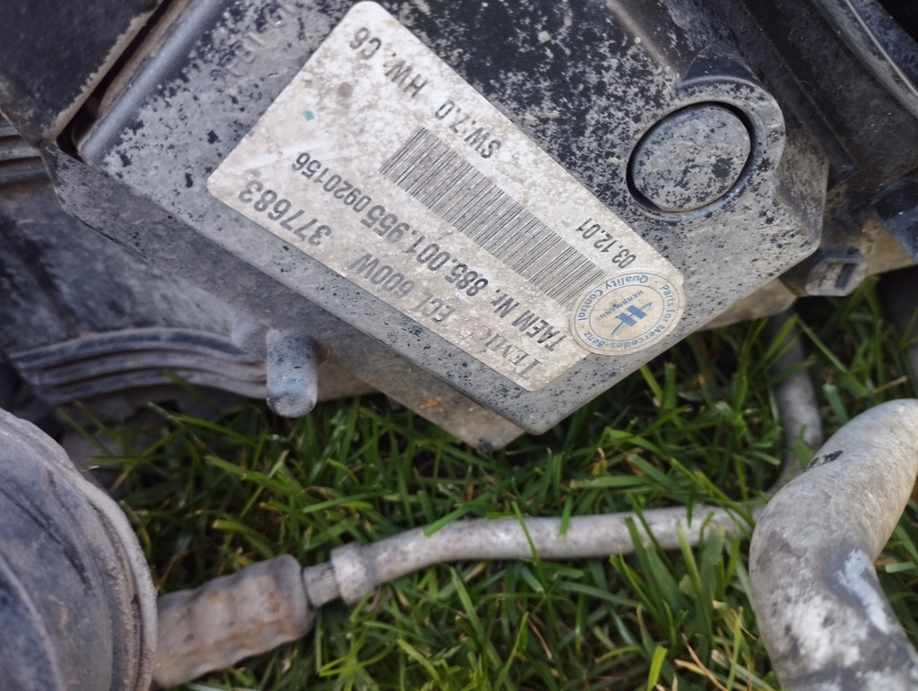 фото №8, Mercedes c-klasa w203 pas передній 2.2 cdi