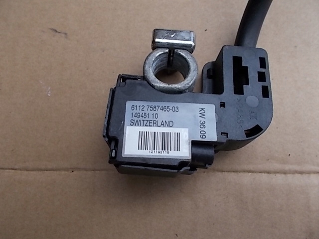 фото №2, Mini cooper r56 06-10r 1.6 1.4 клемма минусовая