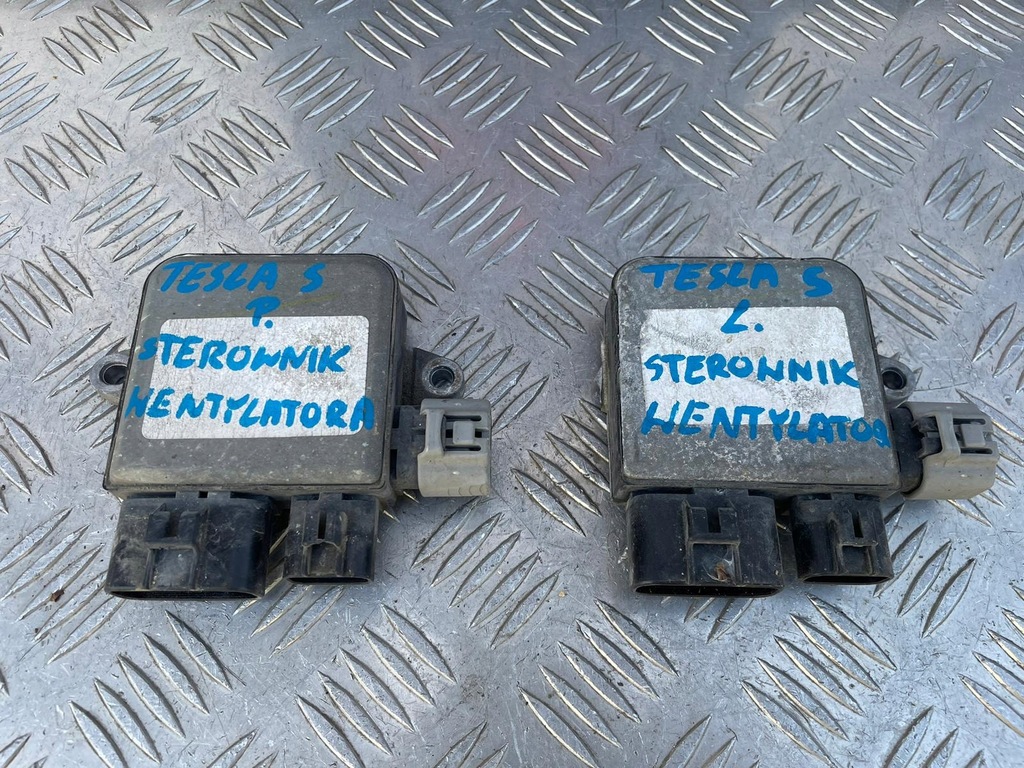 фото №1, Tesla model s блок управления вентилятора левый правый lift