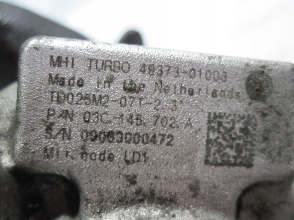 Vw seat skoda 1.4 tsi 10r.122km 03c145702a 49373-01003 турбонагнетатель Киев