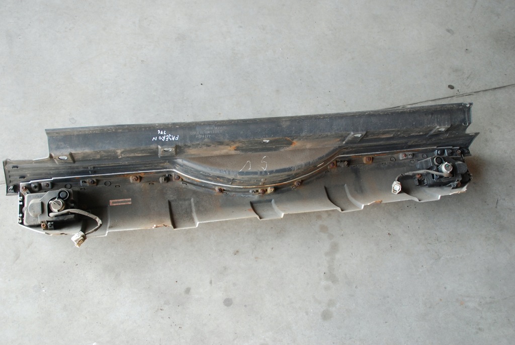 фото №5, Mitsubishi pajero iv 06-12 бампер задня задній