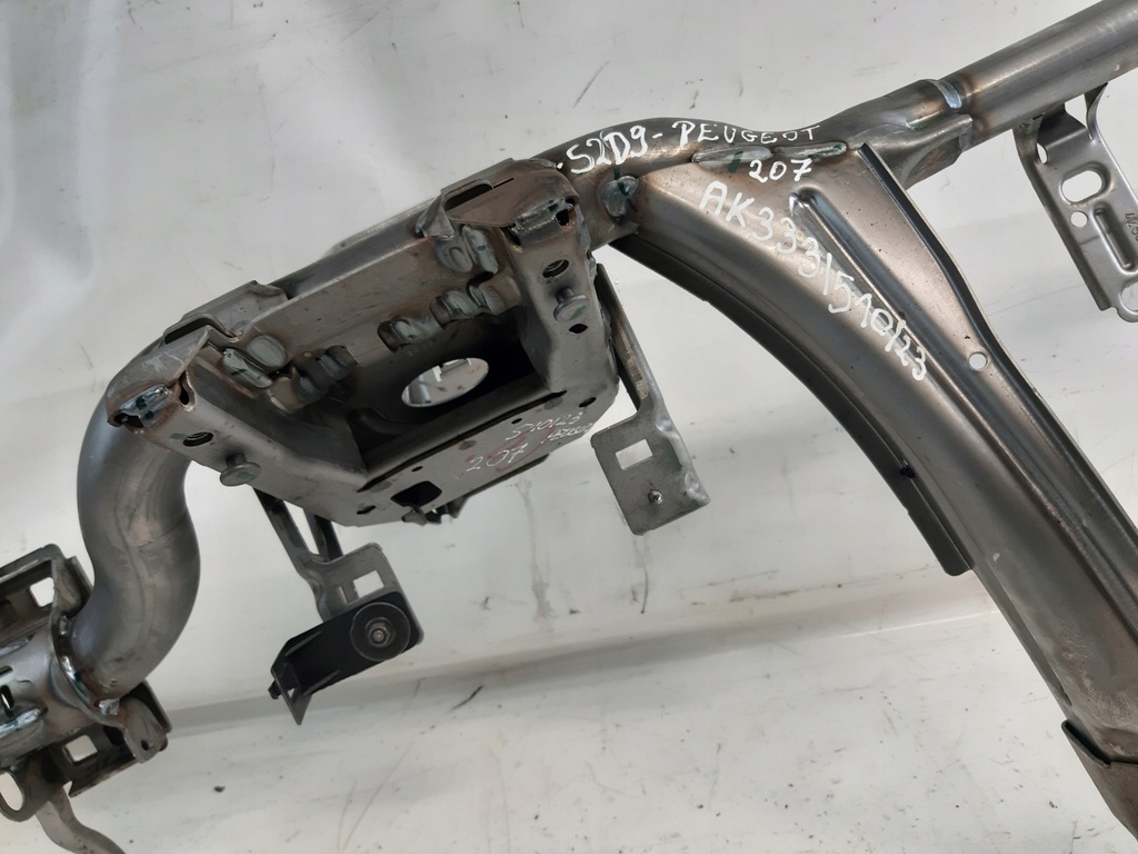 фото №6, Балка каркас консолі панелі приладової панелі peugeot 207