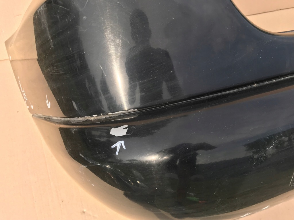 фото №13, Mercedes ml i 1 w163 97-01 бампер задняя задний