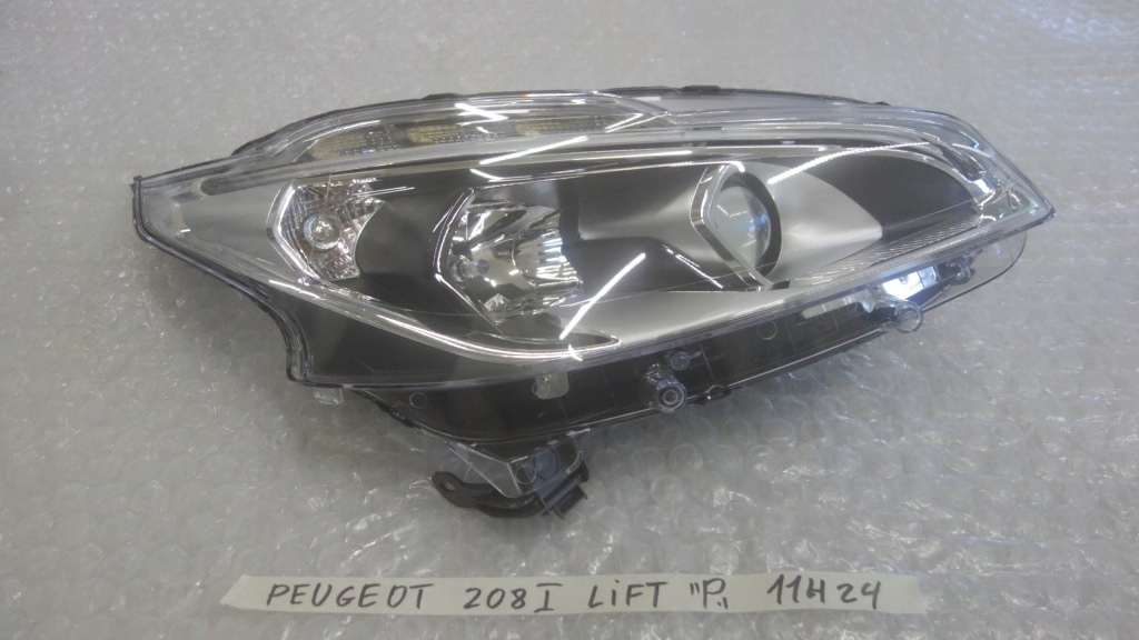 фото №1, Лампа передня peugeot 208 i lift права europa оригінальна valeo