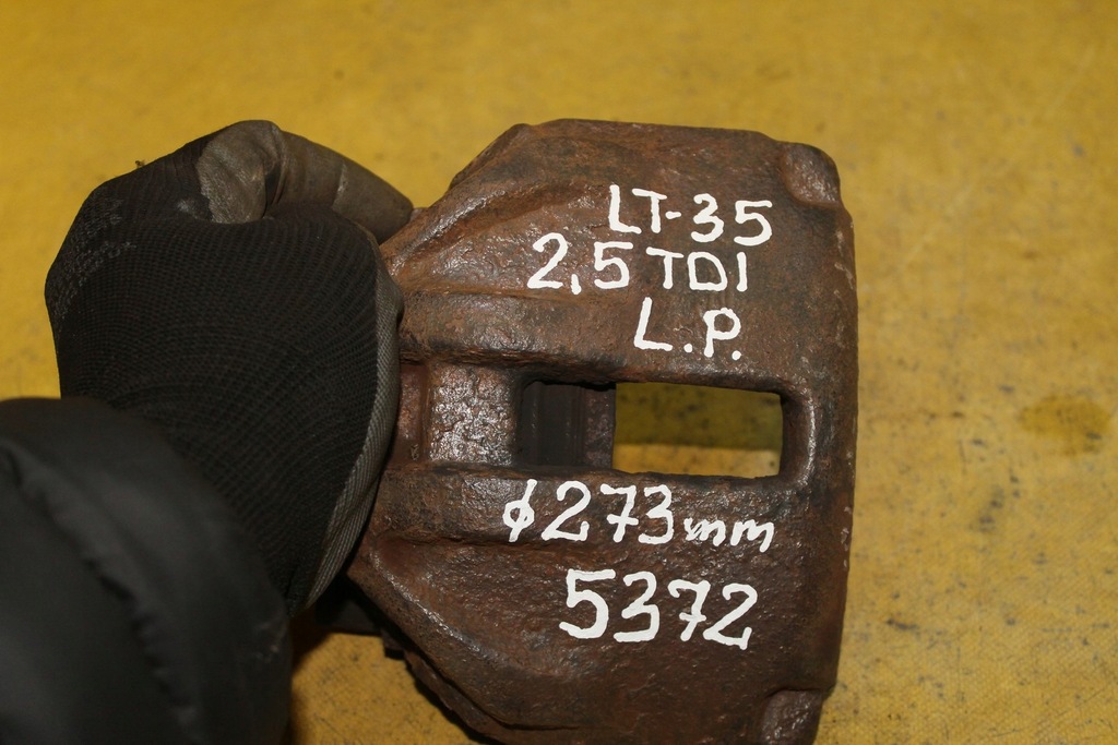 фото №5, Супорт гальмівний лівий перед vw lt 35 273mm