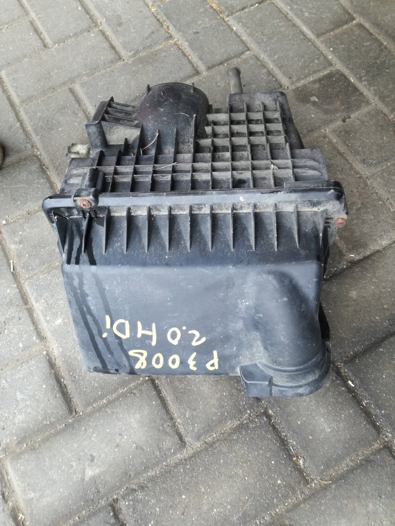 фото №1, Peugeot 3008 i 2009 - 2016 rok корпус фільтра повітря 2.0hdi