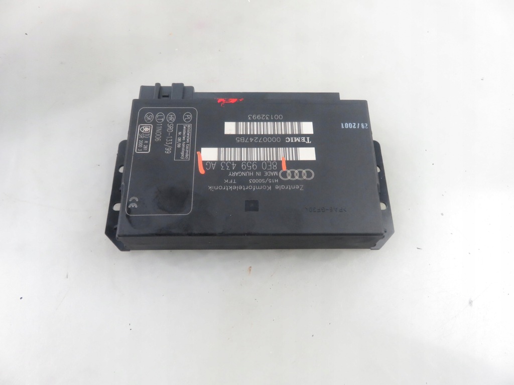 фото №9, Модуль комфорта audi a4 b6 8e0959433ag