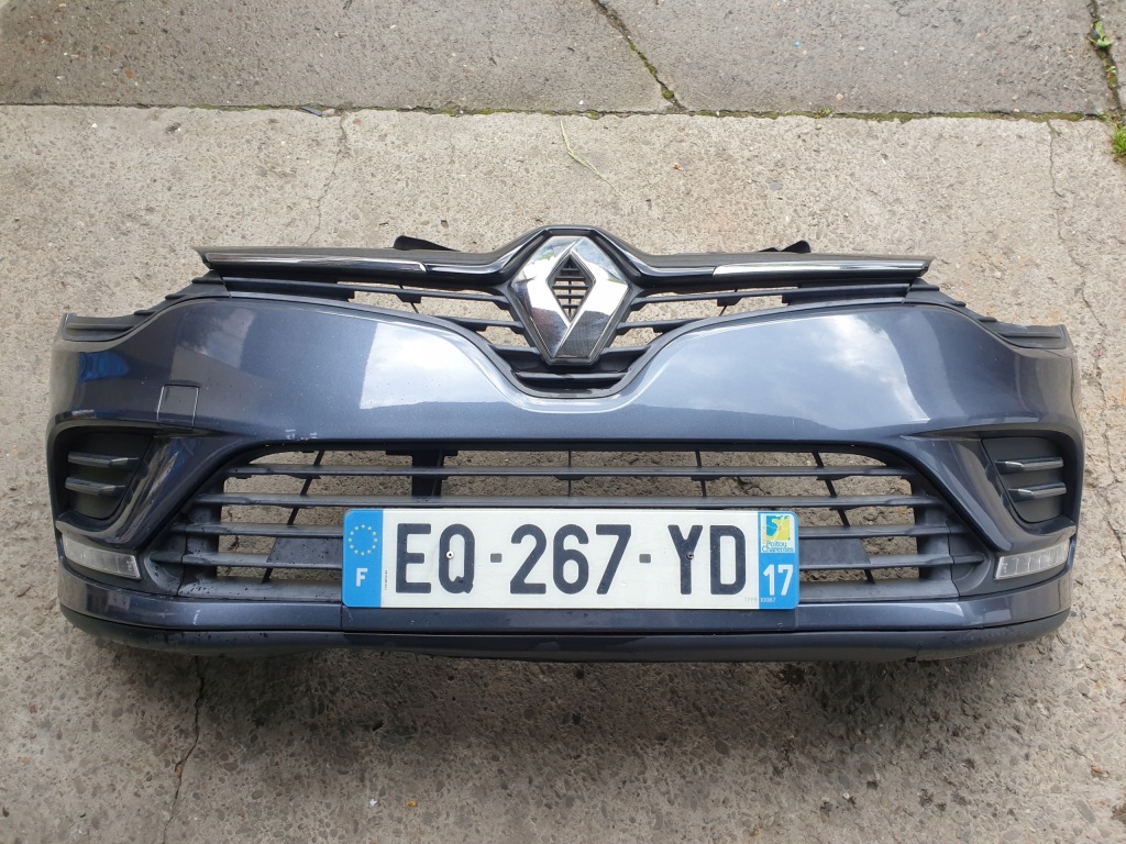 Купить Бампер передний led renault clio 4 iv 2016- po рестайлинг цвет tekpn