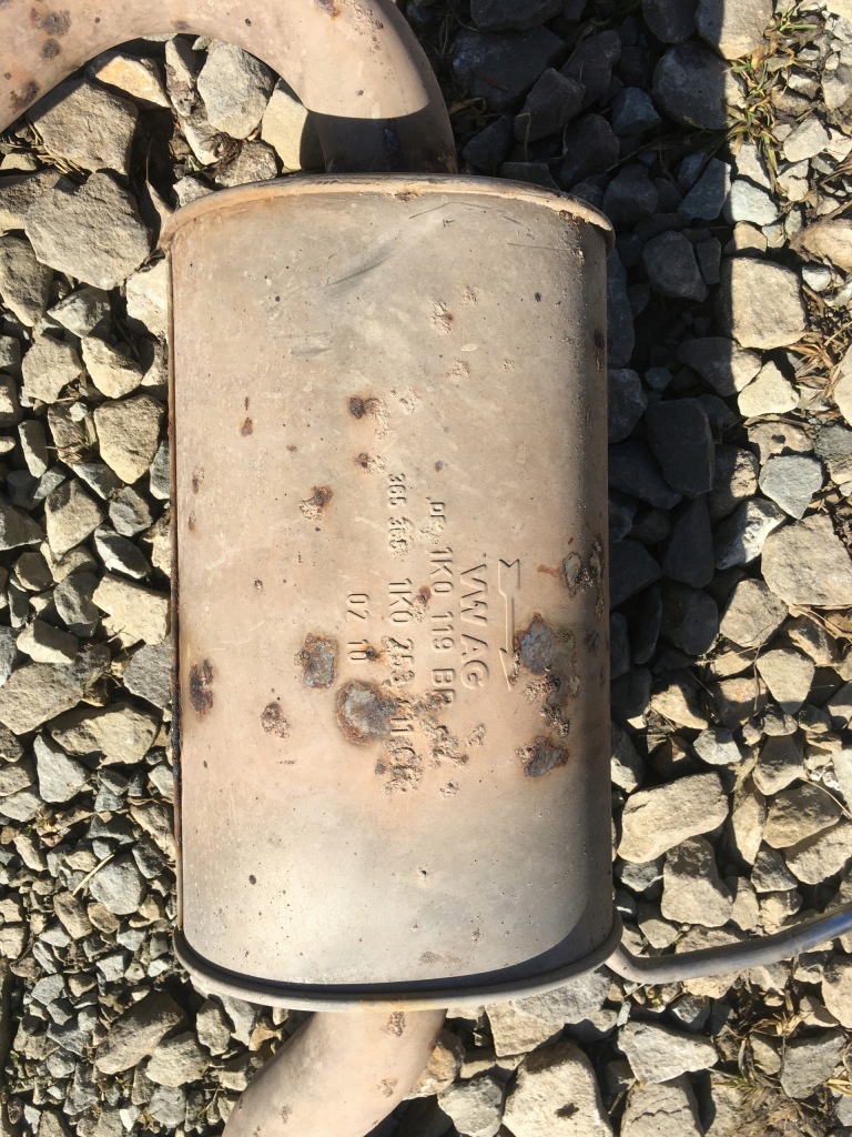 фото №5, Гасник вихлоп середній octavia 2 ii 1k0253411cr