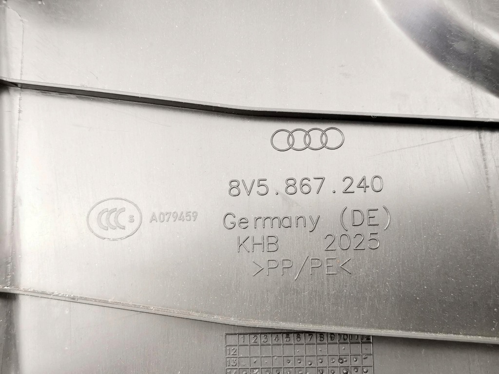 фото №8, Обшивка защита стойка правая dół audi a3 rs3 8v 8v5867240