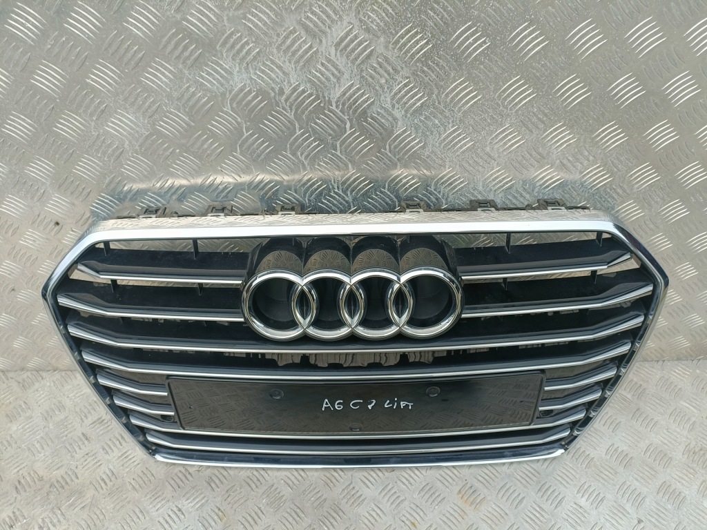 фото №6, Idealna решітка радіатора передня решітка радіатора хром 4g0853651ae audi a6 c7 4g 15- lift