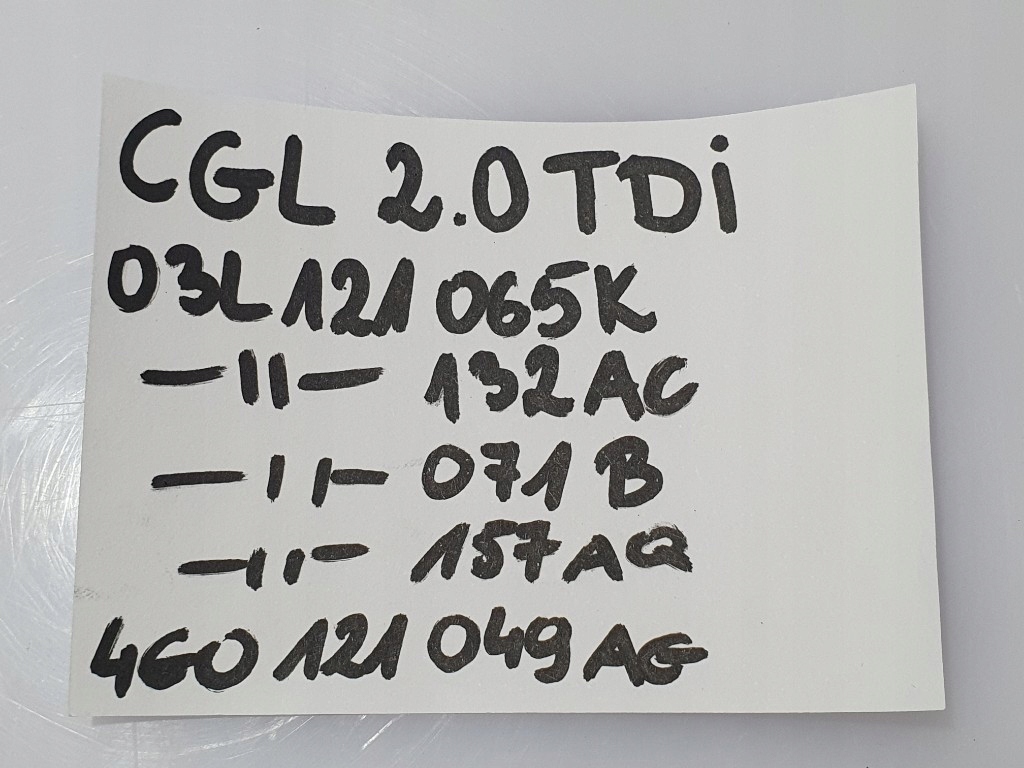 фото №12, Audi a6 c7 a4 b8 2.0tdi cgl провода шланги wąż трубка магистраль wody комплект