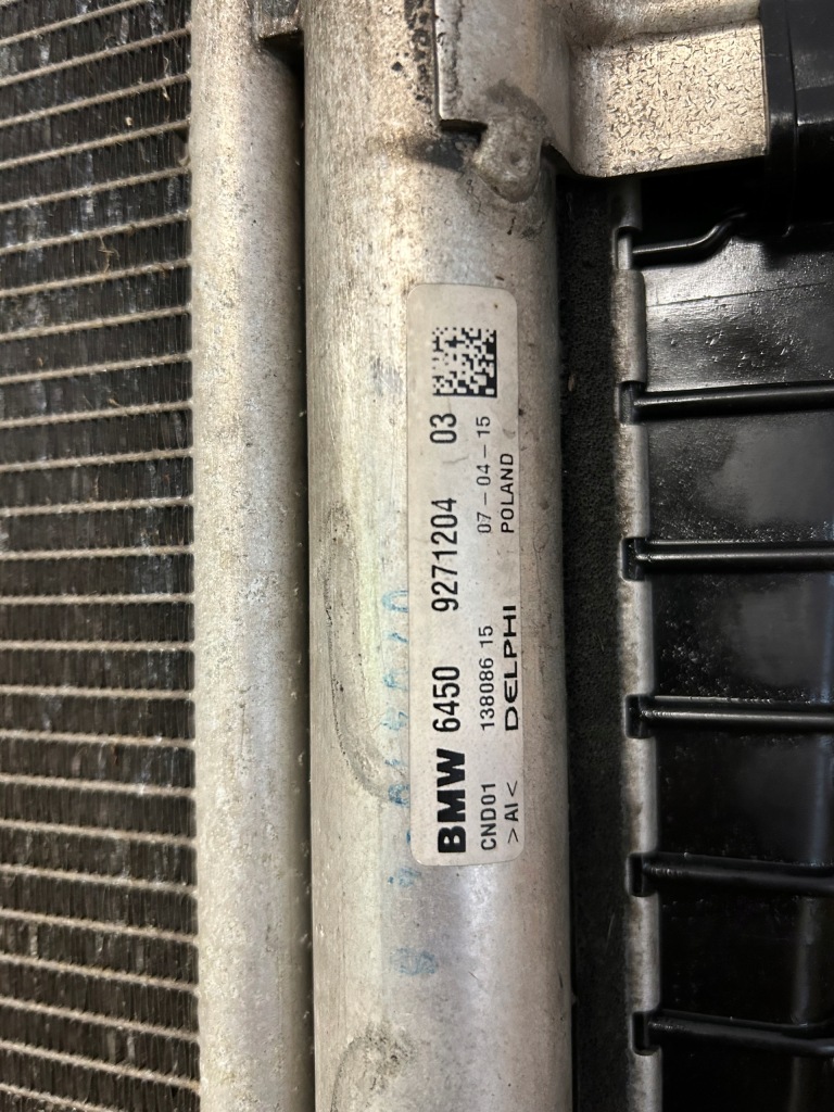 Комплект радиатор вентилятор mini f55,f56 9271204, 7617596 Недорого