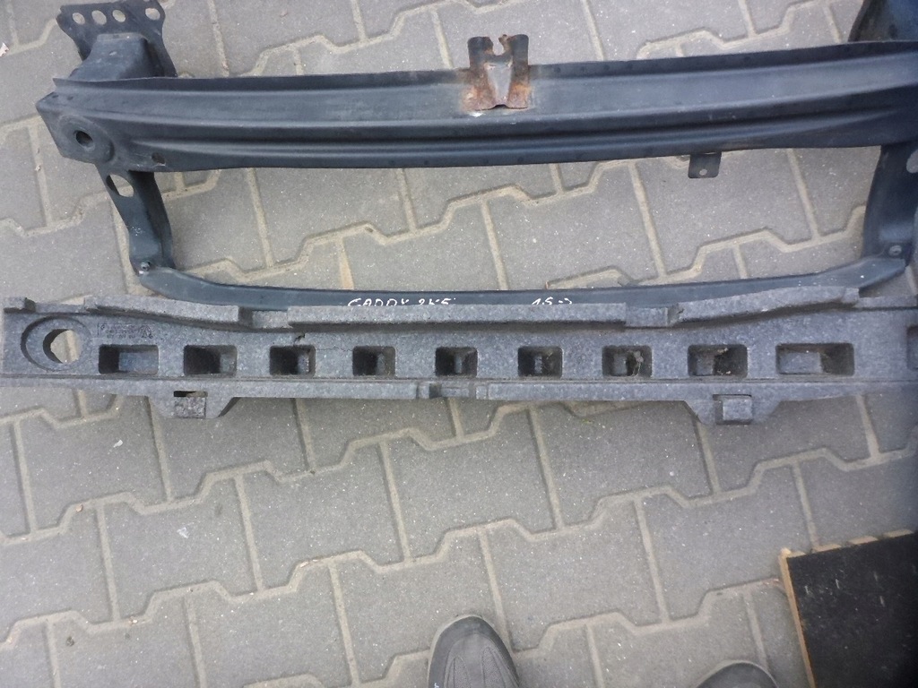 фото №12, Vw caddy 2k5 lift 15- балка усилитель бампера абсорбер перед оригинал