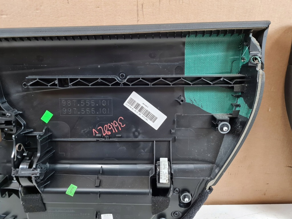 фото №13, 2008 porsche cayman 987 комплект обшивка дверей 98755508500