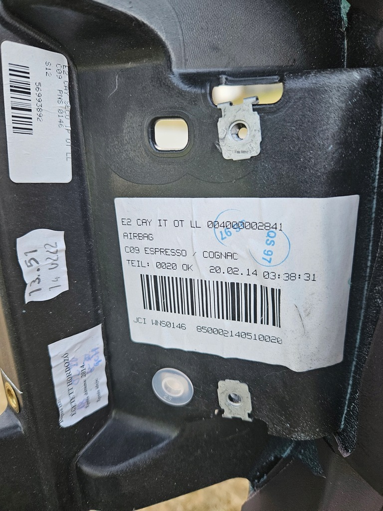 фото №5, Панель приладів приладова консоль панель приладів porsche cayenne коричневий шкіра зшита ii 7p5 7p