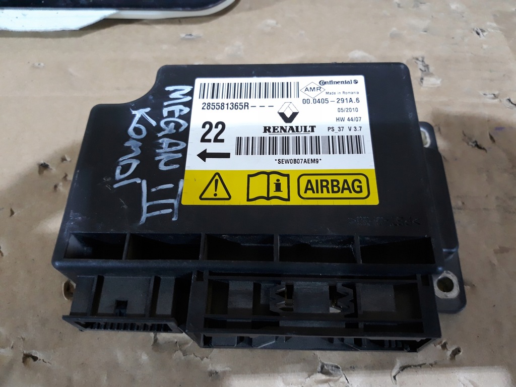 фото №5, Renault megane 3 09- подушка безпеки ремені подушка модуль