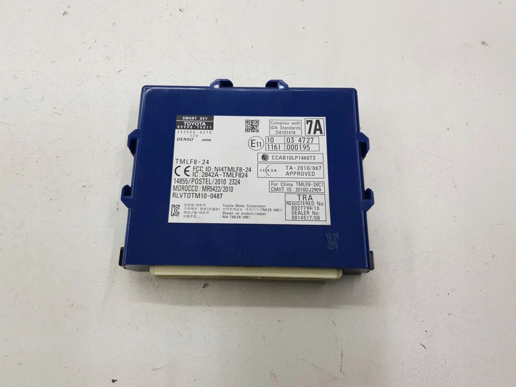 фото №1, Lexus ct 200h 2012 модуль / блок керування система запуску безключового