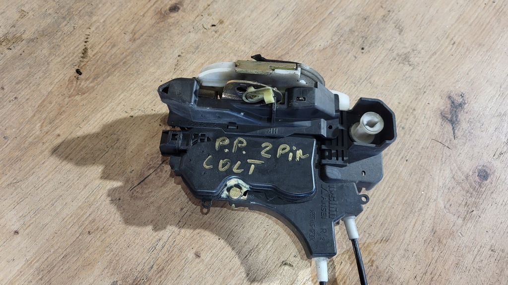 фото №11, Замок двері правий перед mitsubishi colt vi 04-07 hb 5d 2 pin