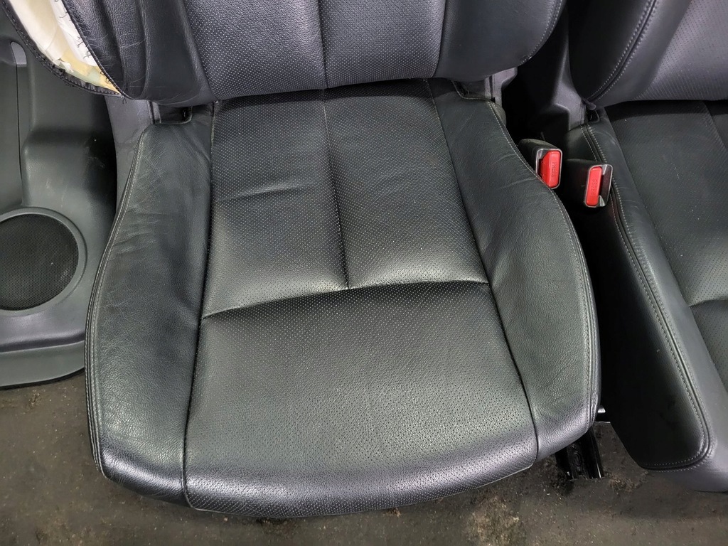 фото №8, Nissan x-trail t32 сиденье заднее сиденье обшивка сиденья обшивки czarna кожа uk